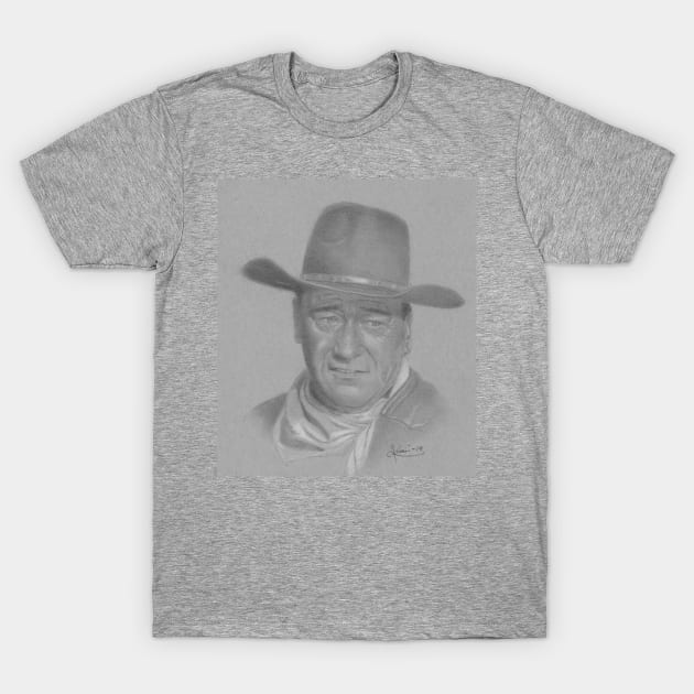 John Wayne T-Shirt by jkarenart